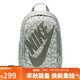 耐克（NIKE）男女雙肩包背包 大容量旅行包電腦書(shū)包休閑包FZ2520-121 白綠