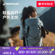 迪卡儂雙肩背包MH900旅行徒步登山輕量化背負系統大容量城市輕戶(hù)外 淺灰色（新老款隨機發(fā)貨） 25升