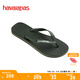 havaianas哈唯納2025春夏新品Rubber海邊夾角人字拖防滑沙灘拖鞋夏浴室涼拖 4896-橄欖綠 43-44 巴西碼