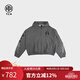TCH潮牌輕奢外套2024春季新款百搭燙鉆翅膀時(shí)尚經(jīng)典系列T72A176041 灰色 XL