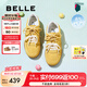 百麗（Belle）阿梅同款咖啡豆阿甘鞋女2025秋新商場(chǎng)同款板鞋3QS21CM5預(yù)售 【短頭花同款】黃色 37 (235mm)