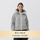 加拿大鵝（Canada Goose）Chilliwack 女士白標(biāo)羊毛抓絨外套飛行員夾克大鵝外套 7102W1 1342 花灰銀樺色 M