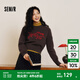 森馬毛衣女短款蝴蝶結(jié)少女感2025新款春季甜美圓領(lǐng)正肩套頭衫顯瘦 咖色調(diào)00355 L 165/88A