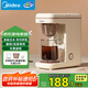美的（Midea）咖啡機美式家用200ml滴漏式小型煮茶器咖啡泡茶兩用萃茶壺電熱水壺煮迷你咖啡壺KFD204M