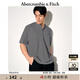 ABERCROMBIE & FITCH【重磅亨利衫】男裝25夏季經(jīng)典小麋鹿寬松短袖T恤KI124-5188 深灰色 S (175/92A)
