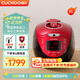 福庫（CUCKOO）電飯煲韓國原裝進(jìn)口1-4個(gè)人家用小型電飯煲3升IH加熱智能預約中韓雙語(yǔ)音不粘內膽高壓力多功能飯煲 HV0665SR 3L