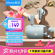 lifeme魅藍BlusEpro 主動降噪入耳式藍牙耳機  呼吸燈顯+藍牙5.4低延遲通話降噪 天青色適用魅族蘋果小米