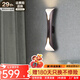 新特麗新中式客廳壁燈臥室床頭燈創(chuàng)意背景墻壁燈樓梯過(guò)道燈具 卷珠 咖色【1支】