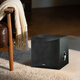 雅馬哈（YAMAHA）NS-SW050 音響音箱 家庭影院 有源重低音炮（8英寸/100W） 黑色