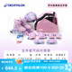 迪卡儂（DECATHLON）兒童輪滑鞋初學(xué)者輪滑鞋套裝可調(diào)節(jié)舒適透氣溜冰鞋體育課必備 獨(dú)角獸五件套套裝 26/29(腳長16.5-18.5cm)三輪子