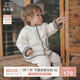乖奇熊石墨烯發(fā)熱男女寶寶夾棉衣棉褲秋冬季保暖嬰幼兒加厚兩件套裝