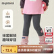 MQDMINI[可拆卸襪套]女童打底褲堆堆襪兒童褲子女孩甜系小貓打底褲
