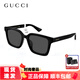 古馳（GUCCI）墨鏡時尚氣質(zhì)方框太陽鏡潮流街拍開車遮陽gucci男女生節(jié)日送禮物 GG1582SK-001-54