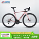 喜德盛公路自行車(chē)2025款AD300油碟UCI車(chē)架2x10速中空一體牙盤(pán)桶軸破風(fēng)車(chē) 緋蛇 450mm