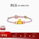 潮宏基足金黃金手鏈女生日禮物定價 三麗鷗 SCG30005566 美樂蒂