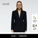 Laurèl【綿羊毛】25秋新款立裁修身收腰西裝女LWD363T00700 經(jīng)典黑 XS