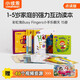 小彼恩 點(diǎn)讀版 彩虹兔Busy Fingers小手樂翻天15冊 送46個視頻資源 1-5歲 毛毛蟲點(diǎn)讀筆繪本 游戲互動啟蒙認(rèn)知