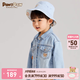 PawinPaw卡通小熊童裝春夏男寶寶休閑風(fēng)純棉時尚牛仔外套 牛仔藍(lán)色/55 90 cm