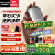 松下（Panasonic）小方盒mini剃須刀刮胡刀電動便攜款往復(fù)式兩刀頭干濕雙剃生日禮物七夕禮物送男友送老公 ES-CM20 銀色【松下禮袋】