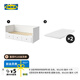 宜家（IKEA）HEMNES漢尼斯沙發(fā)床折疊床坐臥兩用客廳沙發(fā) 白色床框架帶3屜+椰殼纖維床墊X2 800mm*2000mm
