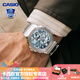 卡西歐（CASIO）【送禮物】男表G-SHOCK東京暮色小方塊金銀磚太陽(yáng)能運動(dòng)電子腕表 GMC-B2100AD-2APRU華貴蒂芙蘭