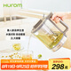 HUROM新款養生壺煮茶器多功能煮茶壺辦公室小玻璃壺家用蒸煮一體TM-MB1IGR 灰色 2L