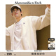 ABERCROMBIE & FITCH男裝女裝情侶裝24春秋新經(jīng)典小麋鹿抓絨衛(wèi)衣外套KI122-4257 奶白色 XL 180/116A尺碼偏大,建議小一碼