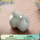 蘇氏陶瓷（SUSHI CERAMICS）汝窯開(kāi)片馬到成功茶寵茶具配件平價(jià)款