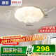 惠普臥室云朵led吸頂燈奶油風(fēng)南瓜房間兒童房燈普瑞護(hù)眼中山智能燈具