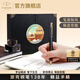 派克（PARKER）高端鋼筆禮盒學(xué)生套裝商務(wù)送禮定制刻字男女生日禮物禮品文具簽字墨水筆中國紅禮盒教師節禮物 威雅燧石黑金夾墨水筆+黑墻禮盒（定制刻字）