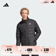 adidas 600蓬休閑修身保暖立領(lǐng)鴨絨羽絨服男裝阿迪達(dá)斯官方輕運(yùn)動(dòng)   黑色（推薦選大一碼）   M