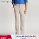 TOMMY HILFIGER【斜紋微肌理】秋冬男裝府綢直筒半松緊腰西褲休閑長(zhǎng)褲32819 米白色AEV -直筒版-府綢-正常拍 34 （2.7尺）