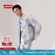 Levi's【商場(chǎng)同款】李維斯25春夏新款男士洗水牛仔夾克外套0016W 藍(lán)白 0016W-0002 L