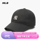 MLB帽子男女軟頂棒球帽虞書欣明星同款運動鴨舌帽3ACP7701N-50CGS-F