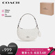 蔻馳（COACH）【品牌直供】女士PAYTON迷你涂層拼光手提包 白色 七夕禮物