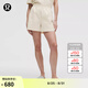 lululemon丨Stretch Woven 女士腰部褶邊高腰短褲 4