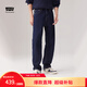 Levi's李維斯男士568寬松直筒黑色簡(jiǎn)約美式懷舊休閑復(fù)古牛仔長(zhǎng)褲 深藍(lán)色 34 (32)