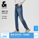 杰克·瓊斯（JACK&JONES）男裝牛仔褲秋季新款百搭純色褲子水洗彈力修身九分褲225232109 E41中牛仔藍 30 170 W30