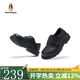暇步士（Hush Puppies）童鞋兒童皮鞋男童黑色皮鞋真皮軟底表演中大童學(xué)生演出鞋子 HP5801003黑色真皮款 34
