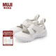 無印良品（MUJI）男女通用運(yùn)動涼鞋(男士/女士)男鞋女鞋鞋子 忍者鞋 白色 36 碼/230mm