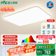 雷士（NVC）全光譜LED護(hù)眼背光未來(lái)光吸頂燈智能客廳臥室書(shū)房?jī)和療艟咻p辰 【未來(lái)光-輕辰】160W全光譜