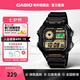 卡西歐（CASIO）手表小方塊 休閑鋼帶防水小銀表AE1200學生男士手表電子表日韓表 AE-1200WH-1BVDF