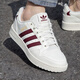 阿迪達斯（adidas）三葉草休閑鞋板鞋男鞋女鞋2025冬季新款運動(dòng)鞋NY 92 SHOES板鞋 JP6323漢玉白/紅色/金色 37