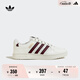 adidas NY 90 STRIPES經(jīng)典運(yùn)動(dòng)板鞋男女春季新款阿迪達(dá)斯三葉草 漢玉白/紅色/金色   37