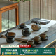 萬仟堂（Edenus）高檔茶具套裝 家用客廳泡茶器全套七夕情人節(jié)禮物禮盒 萬事勝意A 秋山釉 1壺1海1漏6杯6碟 15頭