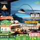 鹿家良品（LUUGAA）護(hù)眼網(wǎng)紅釣魚燈客廳落地?zé)羯嘲l(fā)燈現(xiàn)代簡約輕奢臥室落地?zé)舴諊鸁艟?【薦】護(hù)眼192cm三色光16W黑