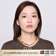 白嵐彩夏項(xiàng)鏈女琥珀瑪瑙橢圓珍珠鎖骨鏈氣質(zhì)感飾品生日禮物送老