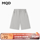 馬騎頓（MQD）【五分褲】男大童夏季新品戶(hù)外工裝輕量化登山休閑褲 淺灰色 160
