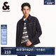 杰克·瓊斯舒適簡約牛仔夾克外套A13深牛仔藍(lán)165/88A(XS)