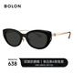 BOLON暴龍眼鏡25新品楊紫同款橢圓小貓眼太陽(yáng)鏡男女開(kāi)車(chē)墨鏡BL5097C10